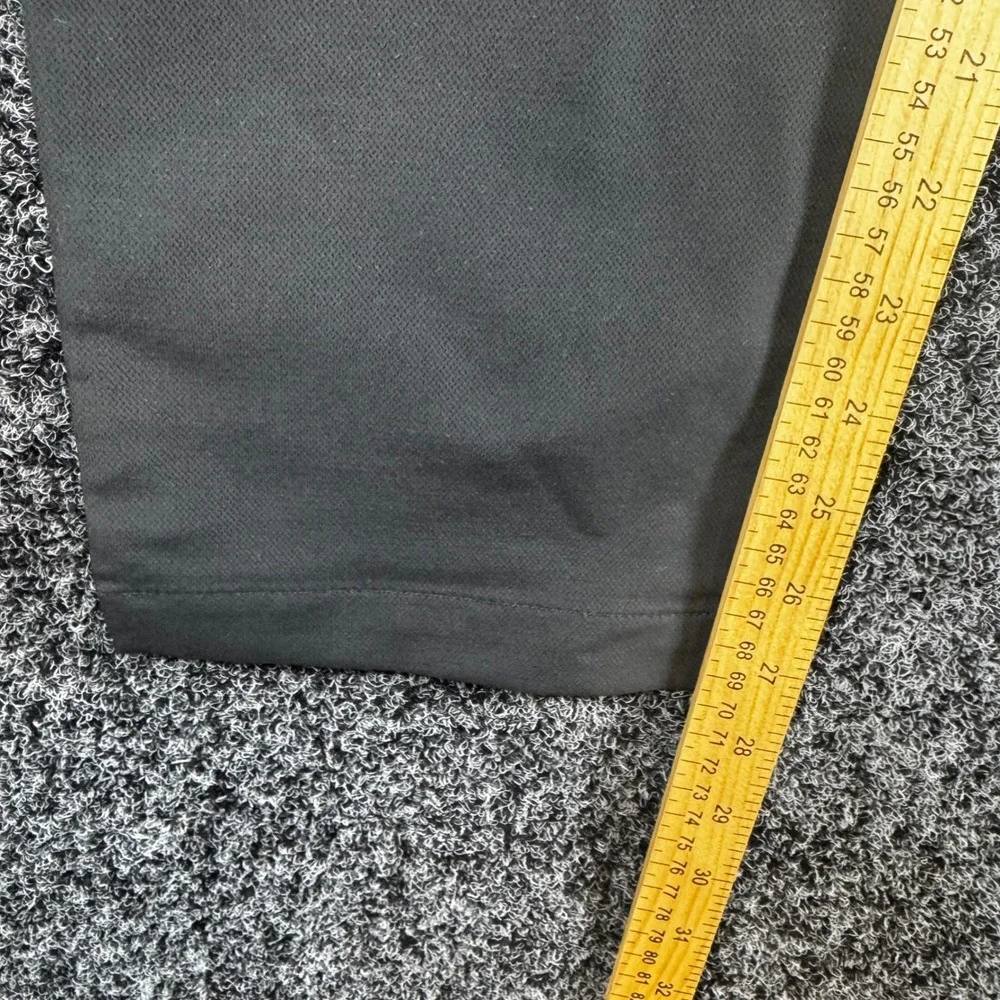 Banana Republic Core Temp Mens Pants 34x29 Black Golf Performance Chino Slim